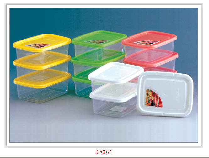 0071 Food Storage box 3個