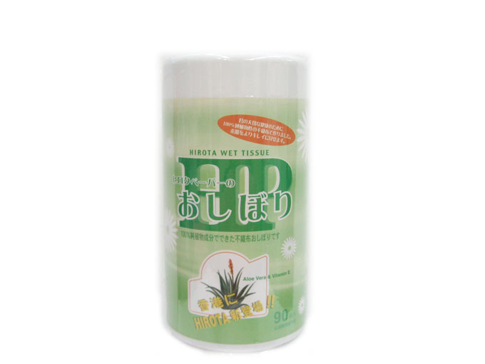 濕紙巾--Bottle "Aloe" Wet Wipes 80sheet/bottle
