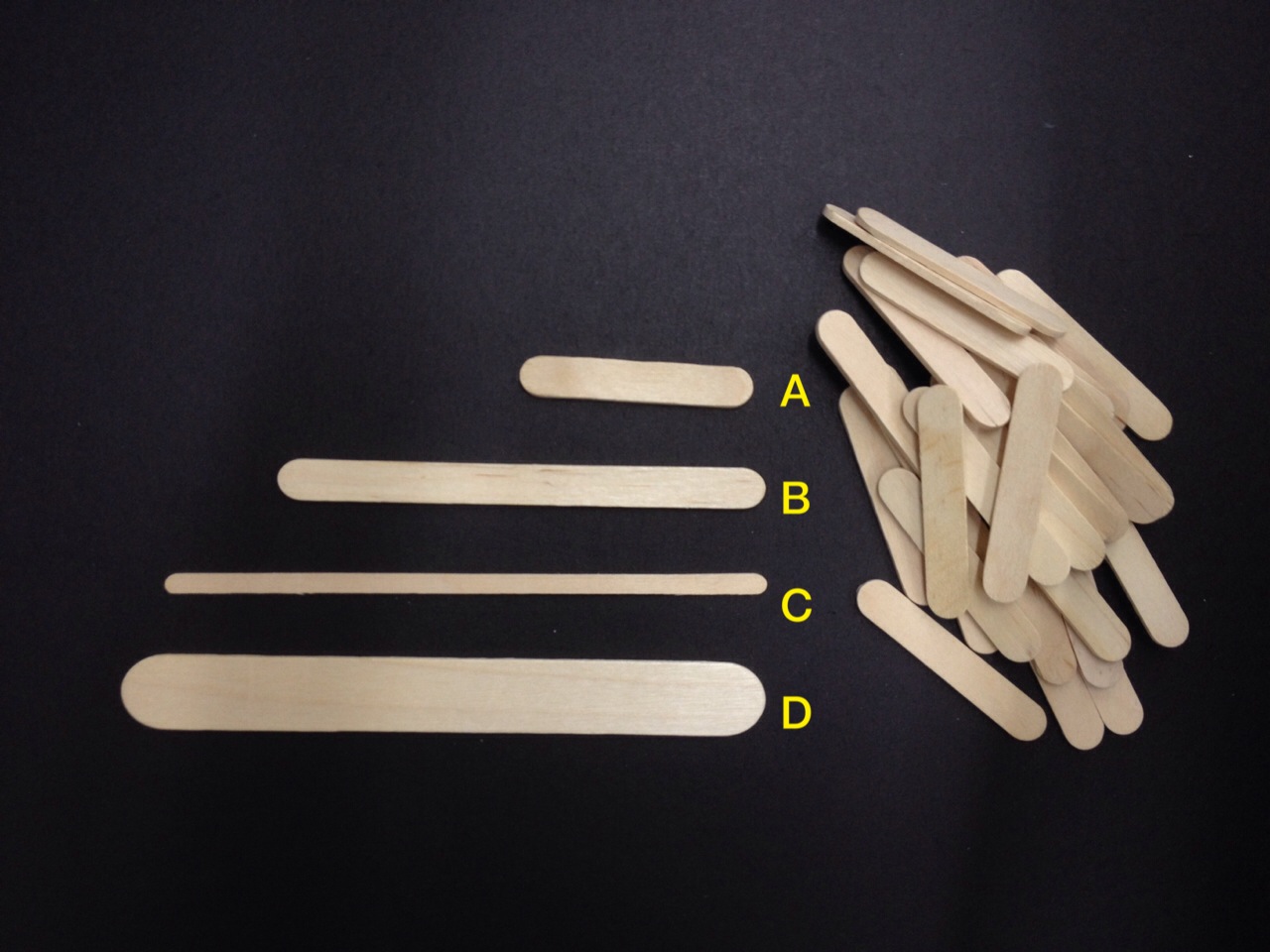 popsicle stick 1 pack [thin5X140mm] ( 約9X支 ) sale in CSW shop only