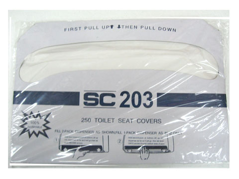 Toilet Seat Cover 250 pcs