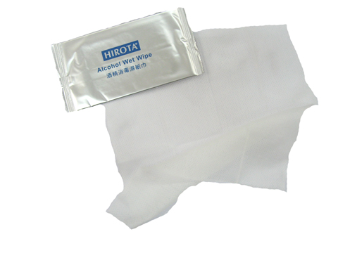 濕紙巾--獨立包裝酒精消毒濕紙巾  20張/包